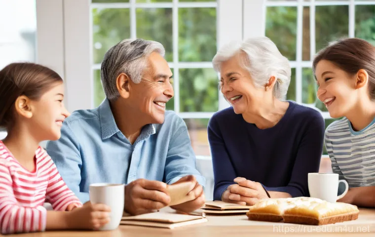시니어 커뮤니케이션 훈련 - **Prompt:** A tender moment of deep connection between a grandmother and her teenage grandchild. The... 시니어 커뮤니케이션 훈련 - **Prompt:** A tender moment of deep connection between a grandmother and her teenage grandchild. The...
